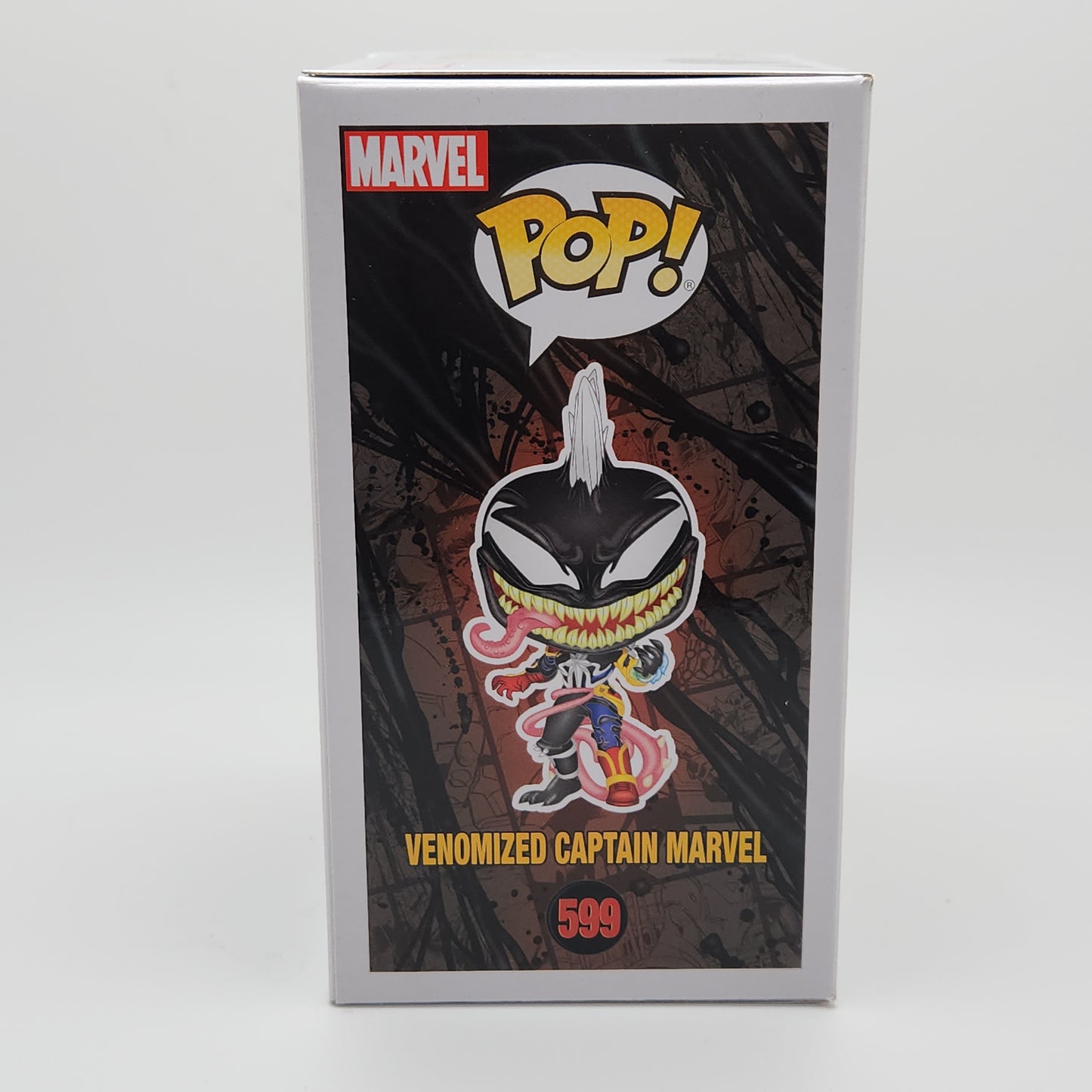 Funko Pop! Marvel- Spider-Man Maximum Venom: Venomized Captain Marvel