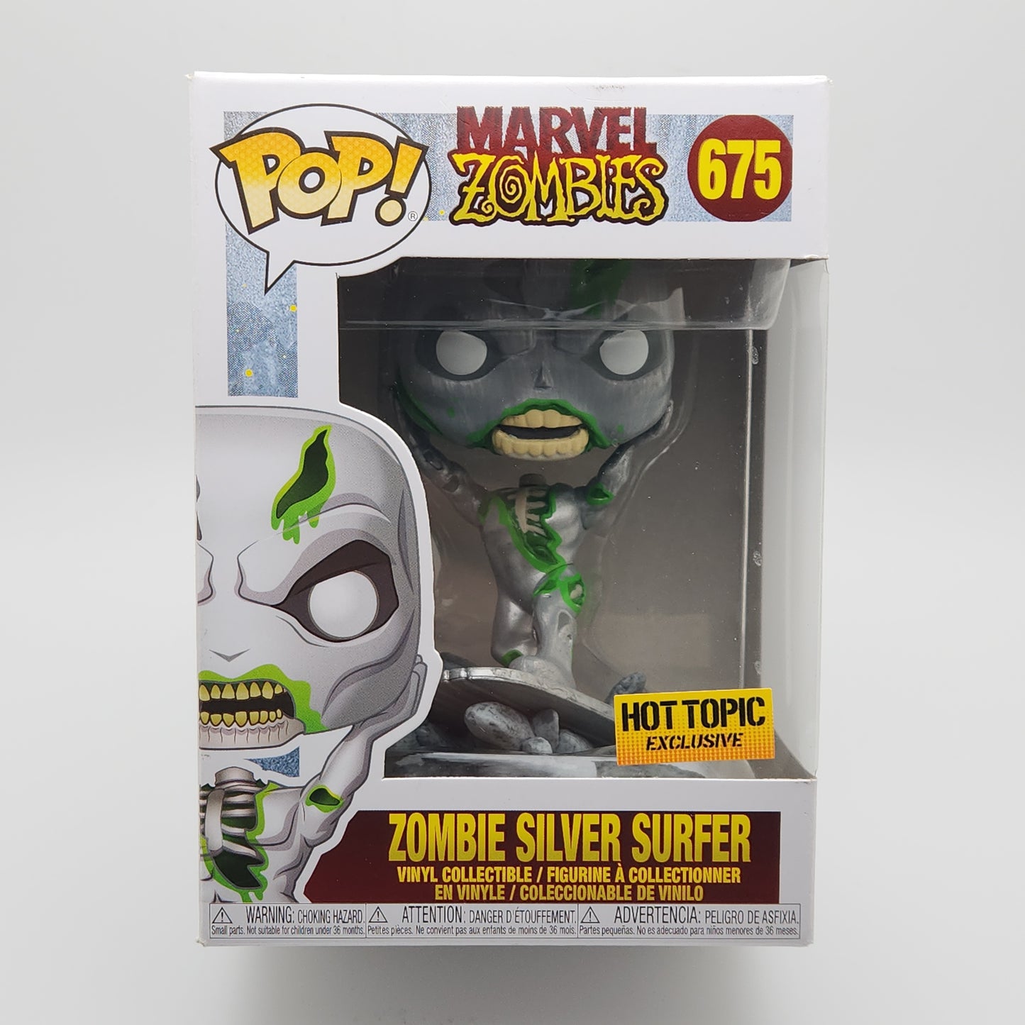 Funko Pop! Marvel Zombies: Zombie Silver Surfer