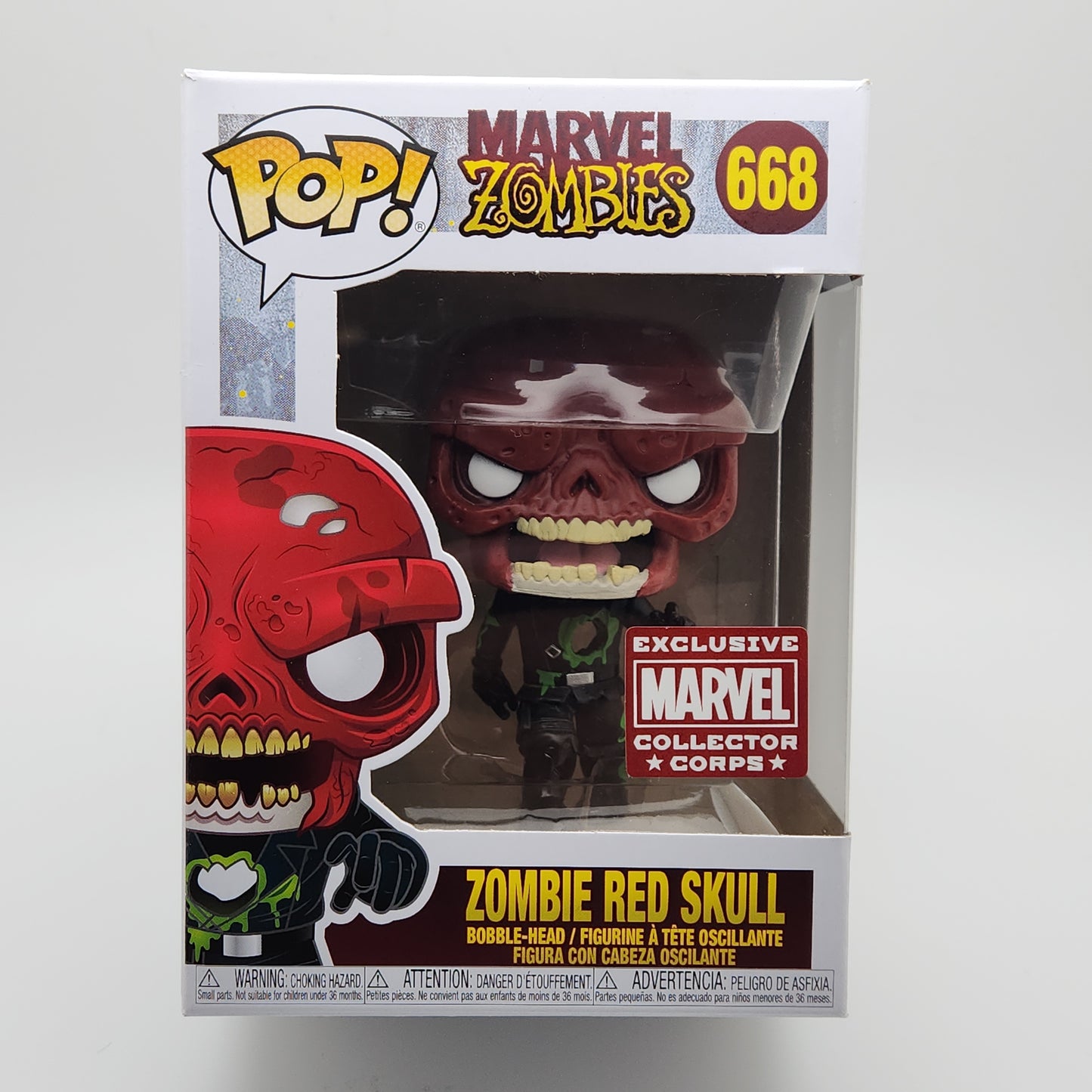 Funko Pop! Marvel Zombies: Zombie Red Skull