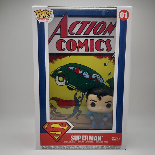 Funko Pop! Comic Covers- DC: Superman (Action Comics)