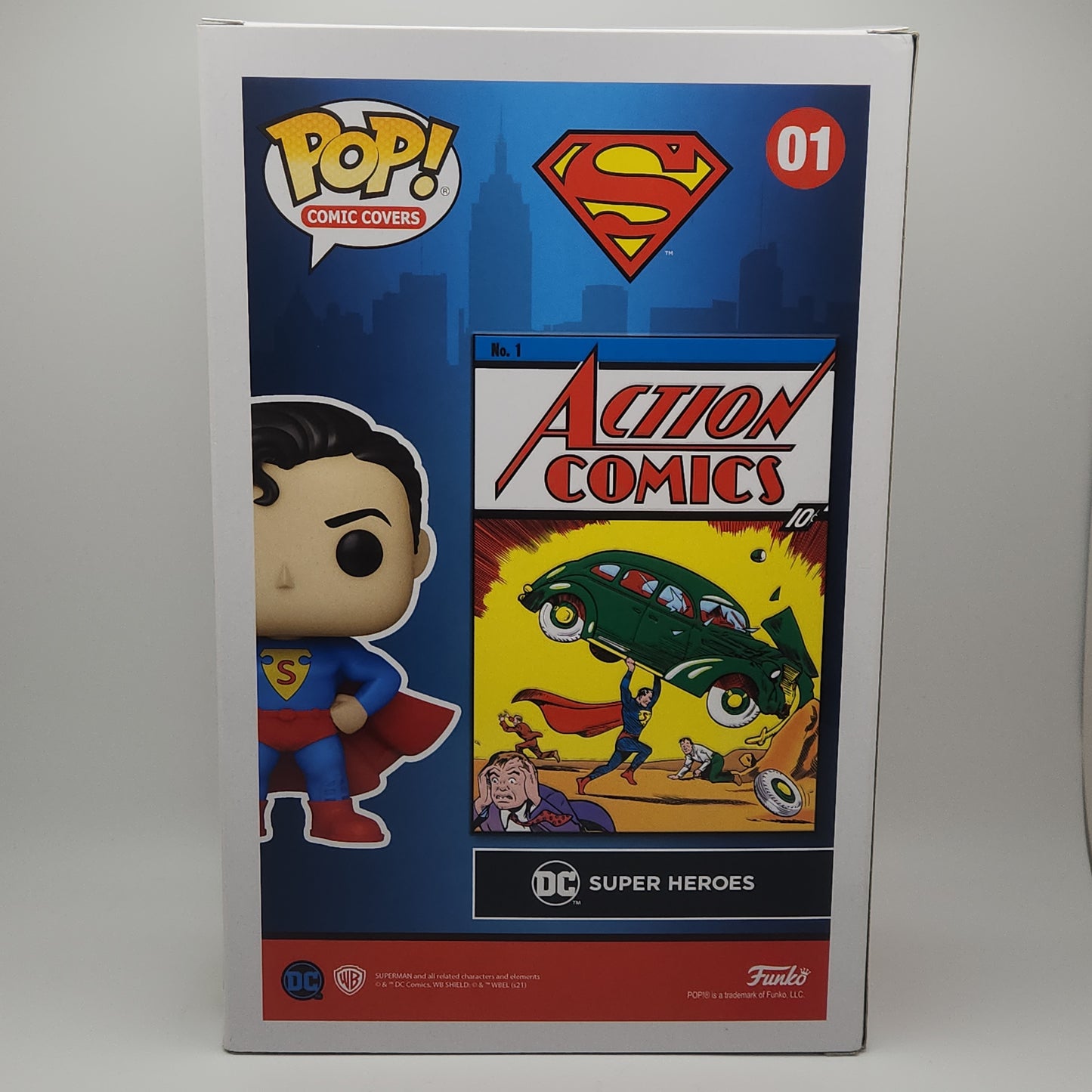 Funko Pop! Comic Covers- DC: Superman (Action Comics)