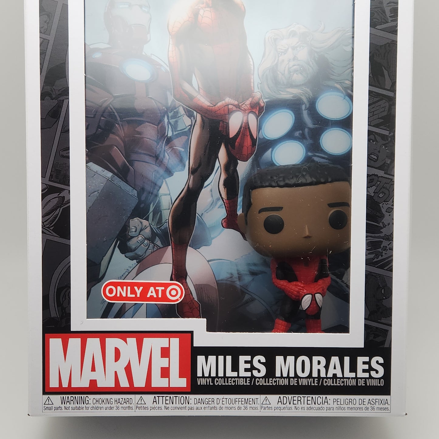 Funko Pop! Comic Covers- Marvel: Spider-Man Miles Morales
