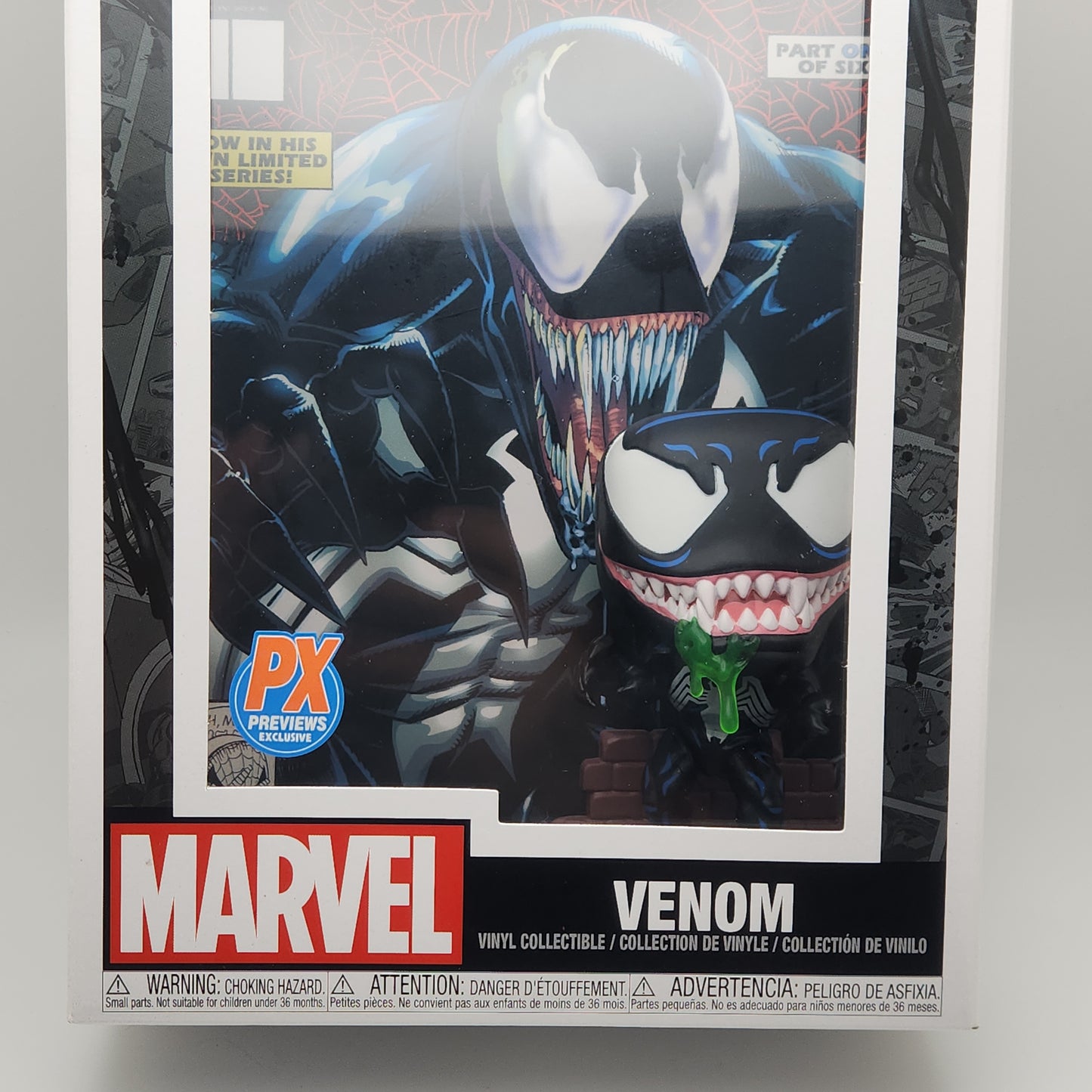 Funko Pop! Comic Covers- Marvel: Venom (Lethal Protector)
