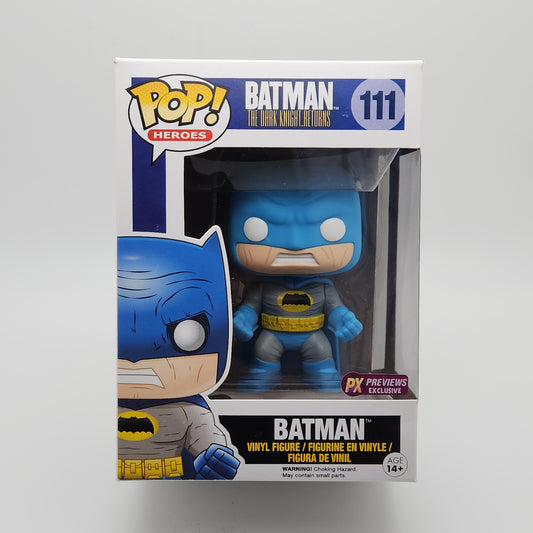 Funko Pop! Heroes- The Dark Knight Returns: Batman (Blue)