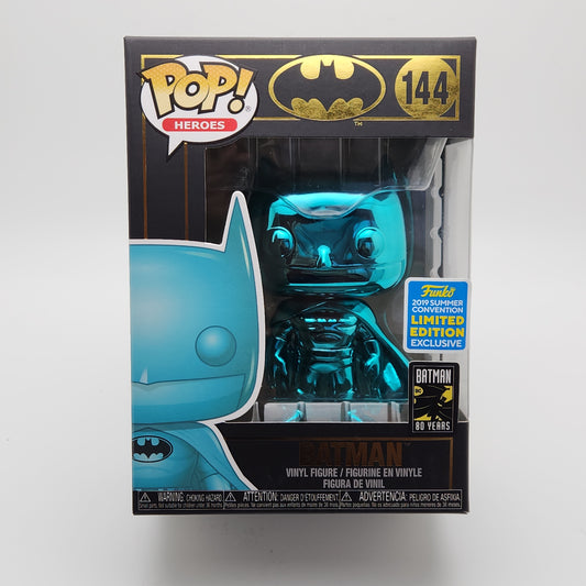 Funko Pop! Heroes- Batman: Batman (Teal Chrome)