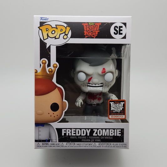 Funko Pop! SE- Fright Night: Freddy Zombie B & W (Bloody)