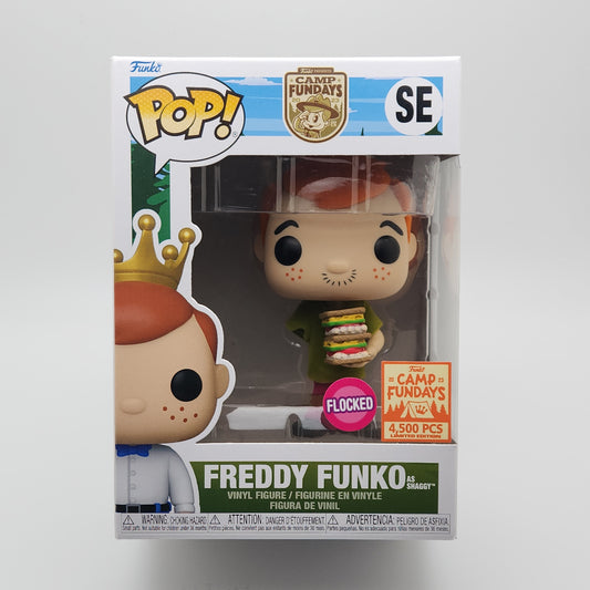 Funko Pop! SE- Camp Fundays: Freddy as Shaggy (Flocked) Error