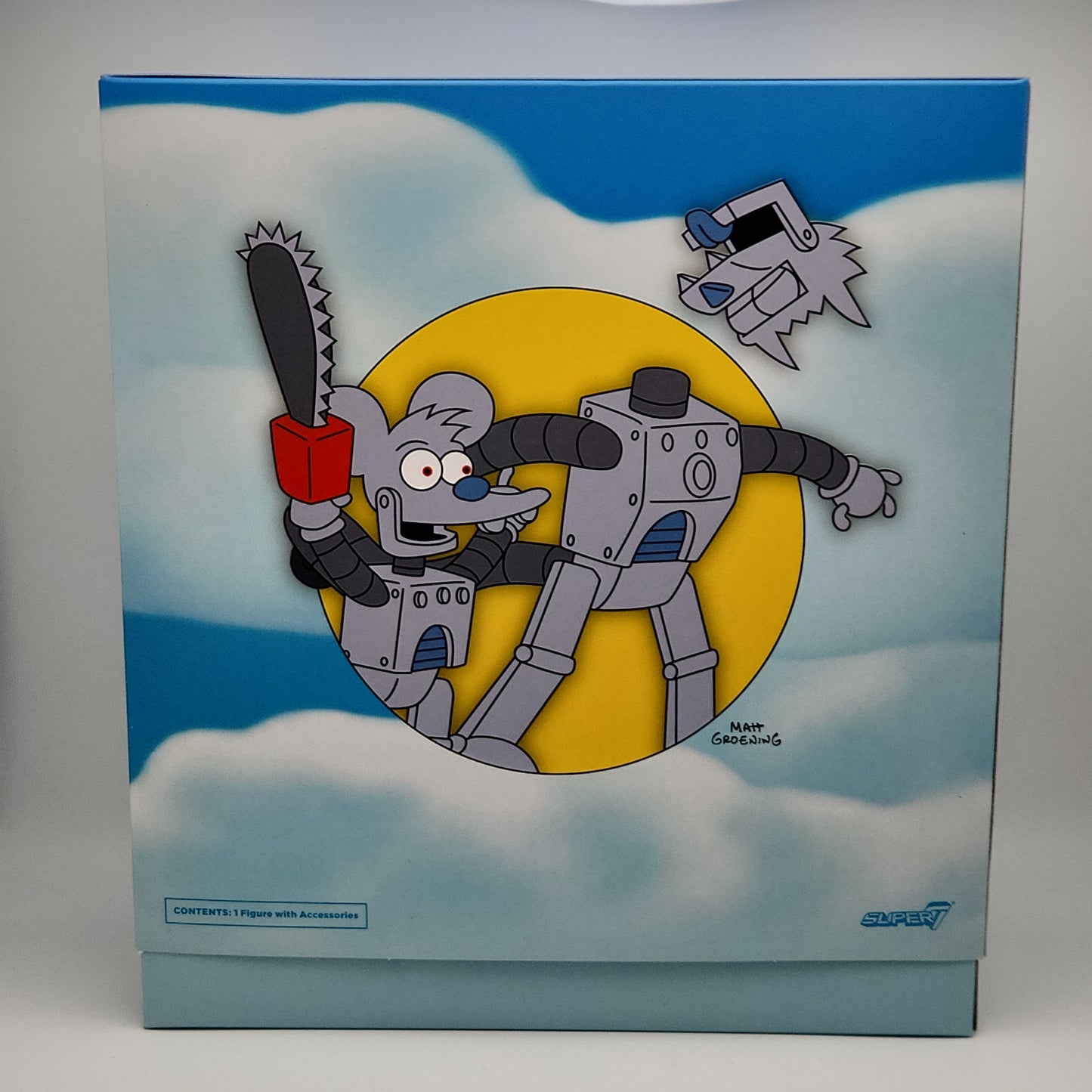 Super7 Ultimates- The Simpsons: Robot Itchy