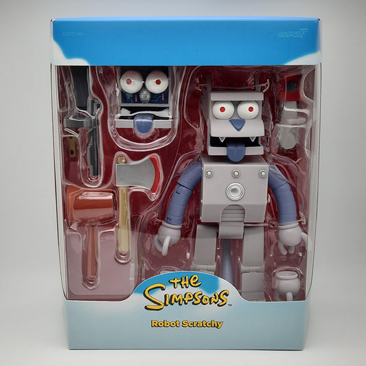 Super7 Ultimates- The Simpsons: Robot Scratchy