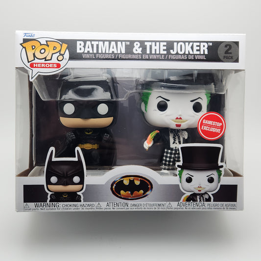 Funko Pop! Heroes- Batman 1988: Batman & The Joker (2pk)