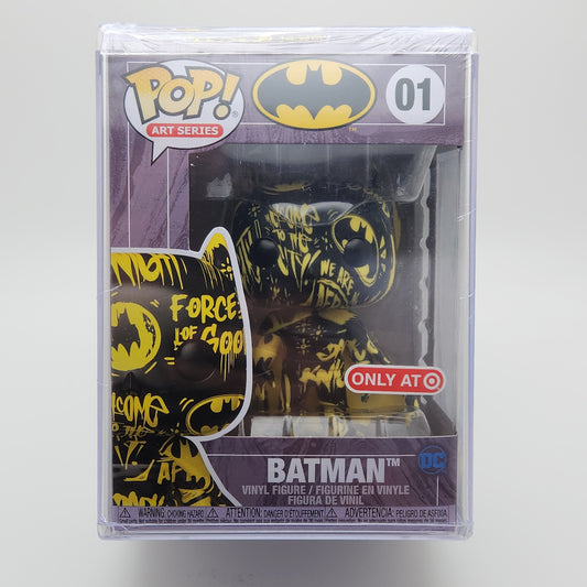 Funko Pop! Art Series- Batman: Batman (Black/Yellow)