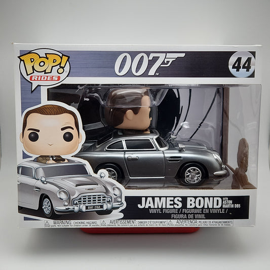 Funko Pop! Rides- Movies: 007- James Bond (with Aston Martin DB5)