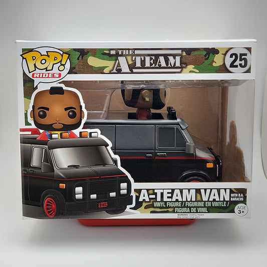 Funko Pop! Rides- Television: The A-Team- A-Team Van (with B.A. Baracus)