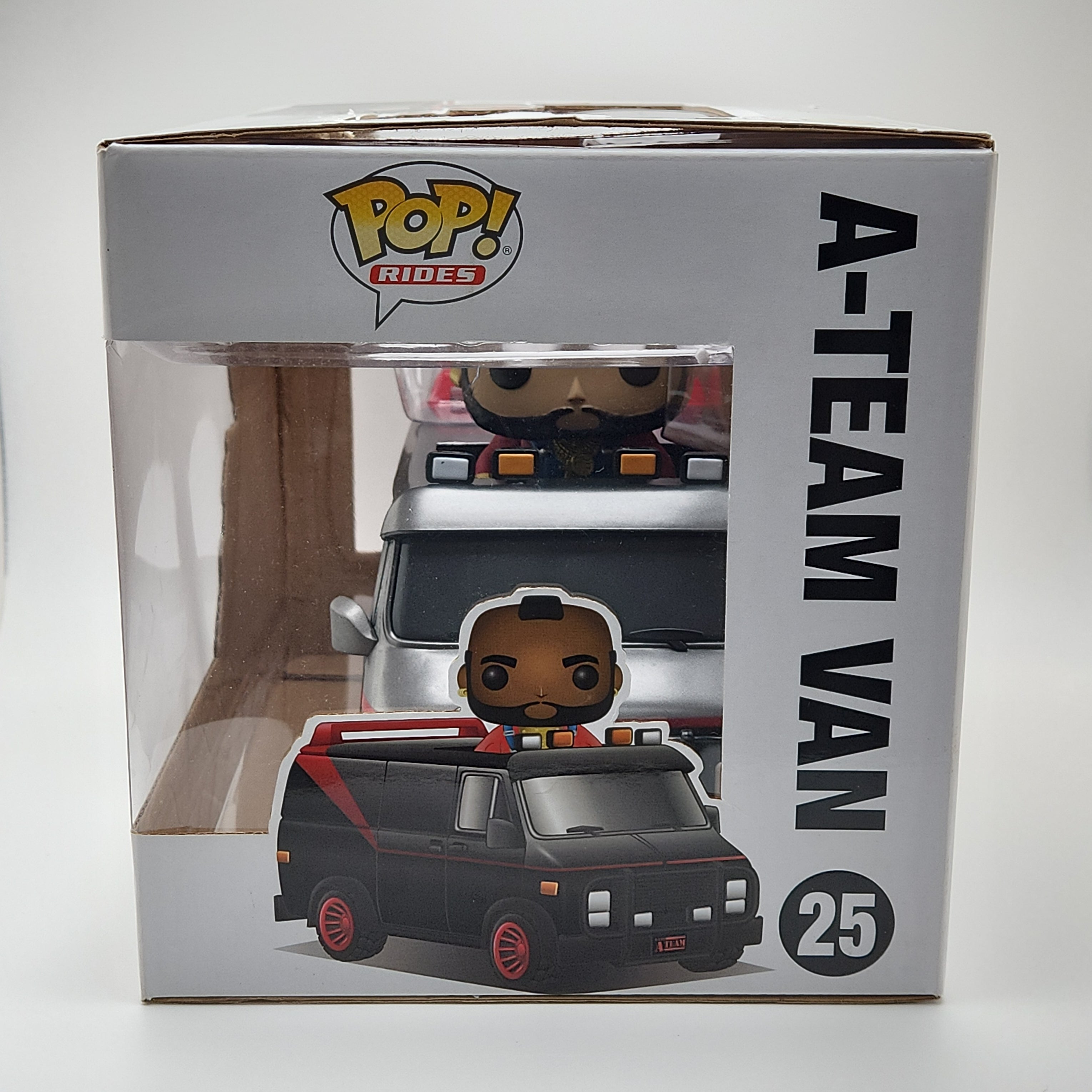 Funko authentic Pop! A-Team van with B.A. Baracus action figure