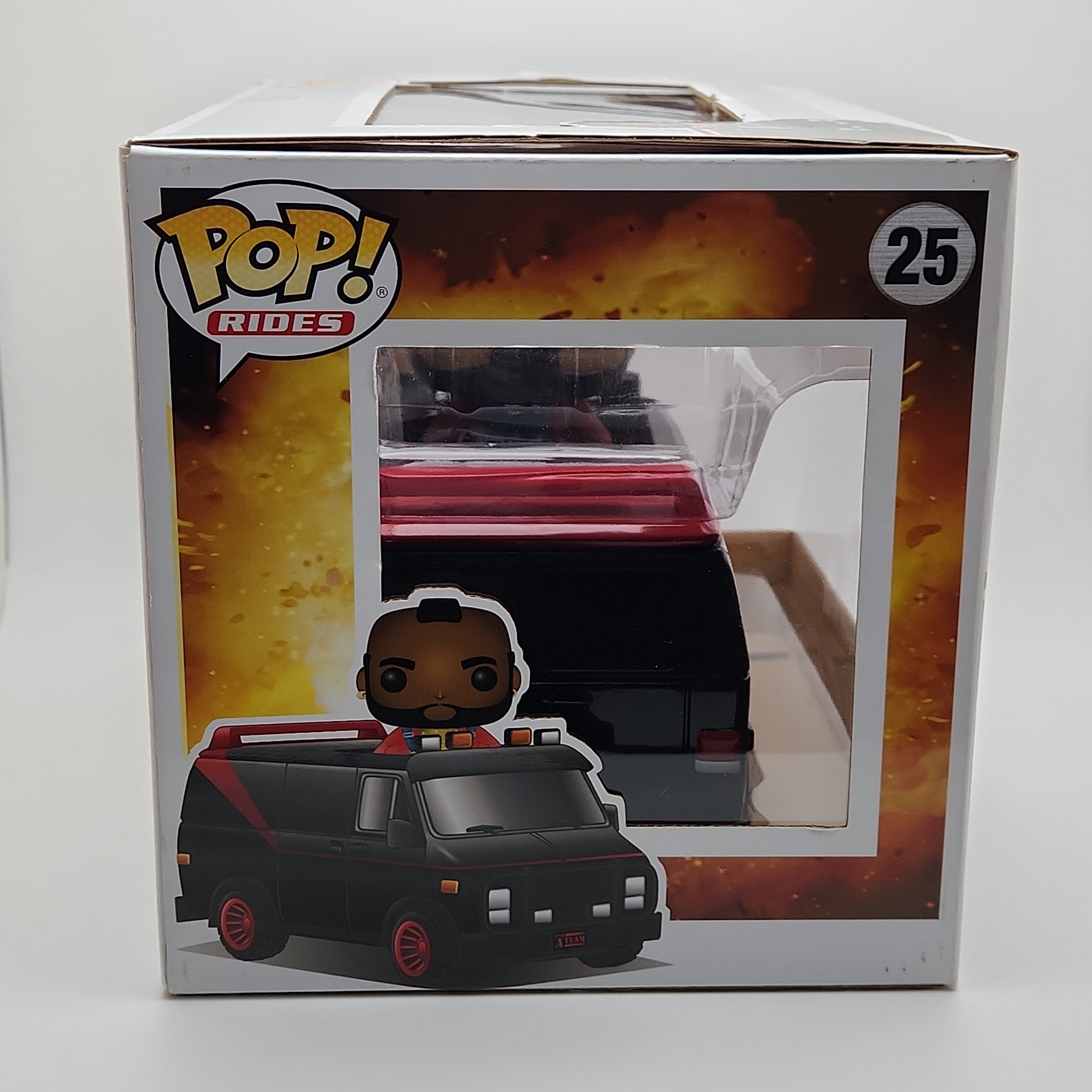 Funko Pop! A-Team van with B.A. Baracus hot action figure