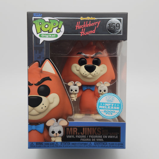 Funko Pop! Digital- Hanna Barbera: Huckleberry Hound: Mr. Jinx with Pixie & Dixie