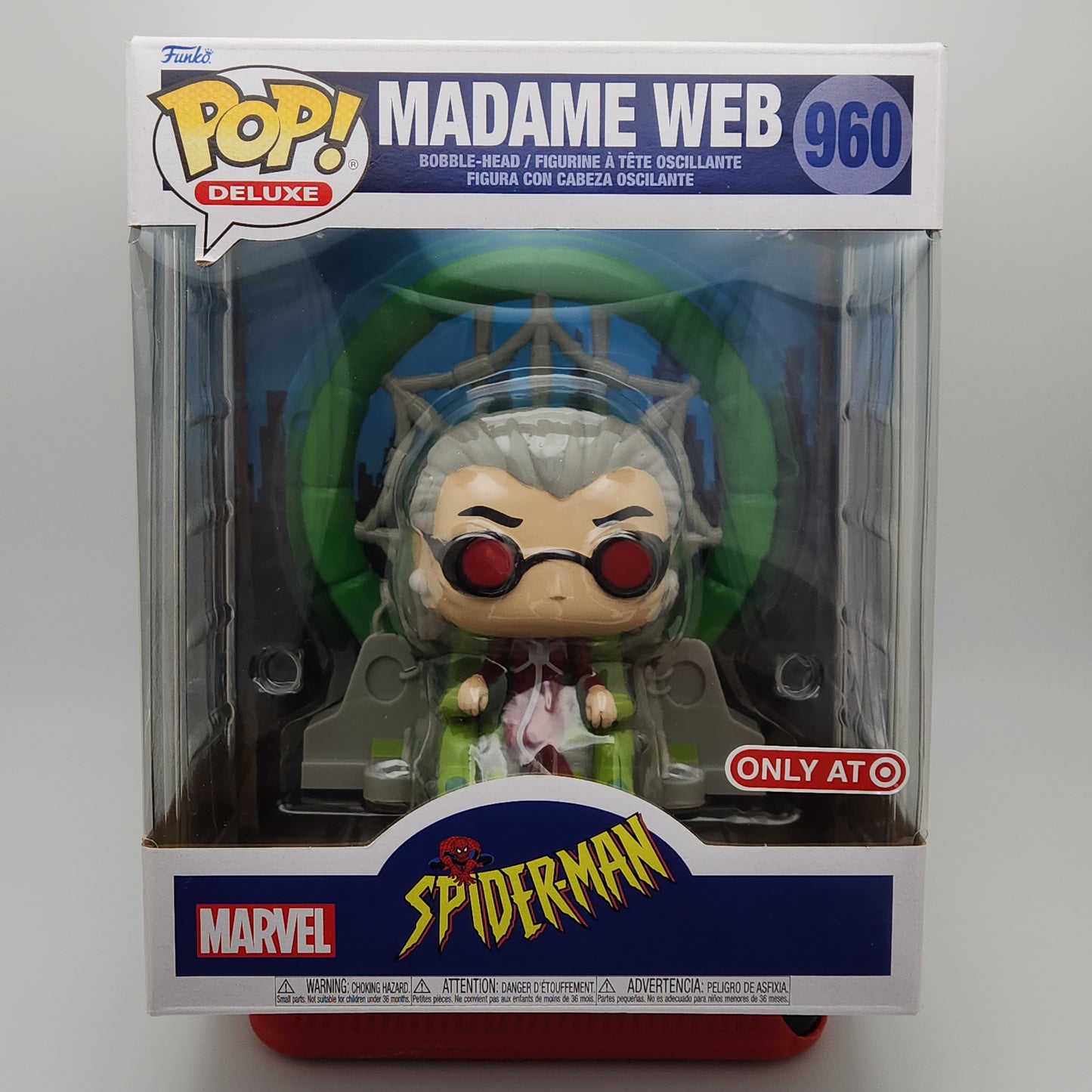 Funko Pop! Deluxe- Marvel: Spider-Man- Madame Web