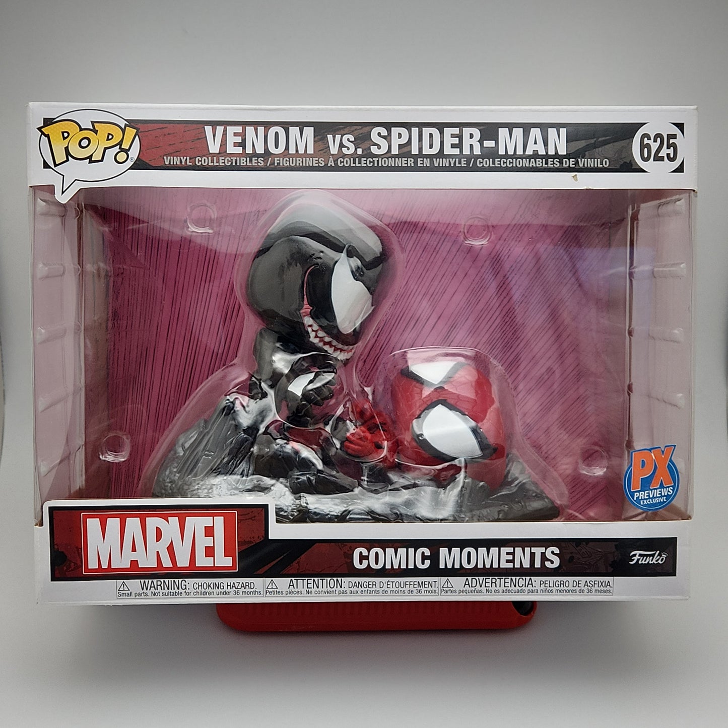 Funko Pop! Comic Moments- Spider-Man: Venom vs Spider-Man
