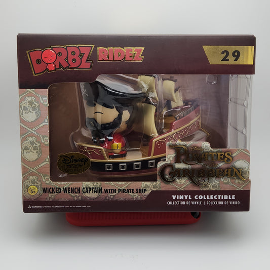 Funko Dorbz! Ridez- Disney Pirates of the Caribbean: Wicked Wench Captain (with Pirate Ship)