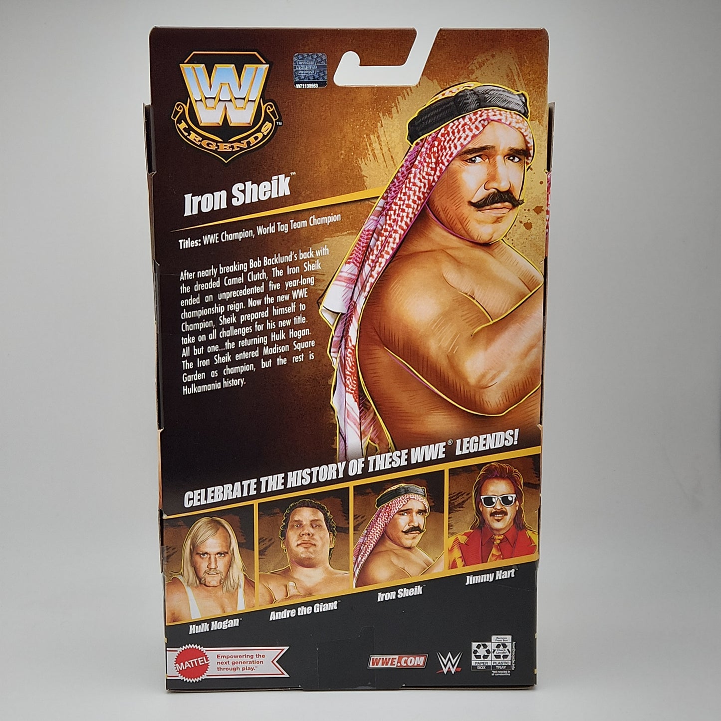 WWE Elite Collection Series- WWF Legends- The Iron Sheik