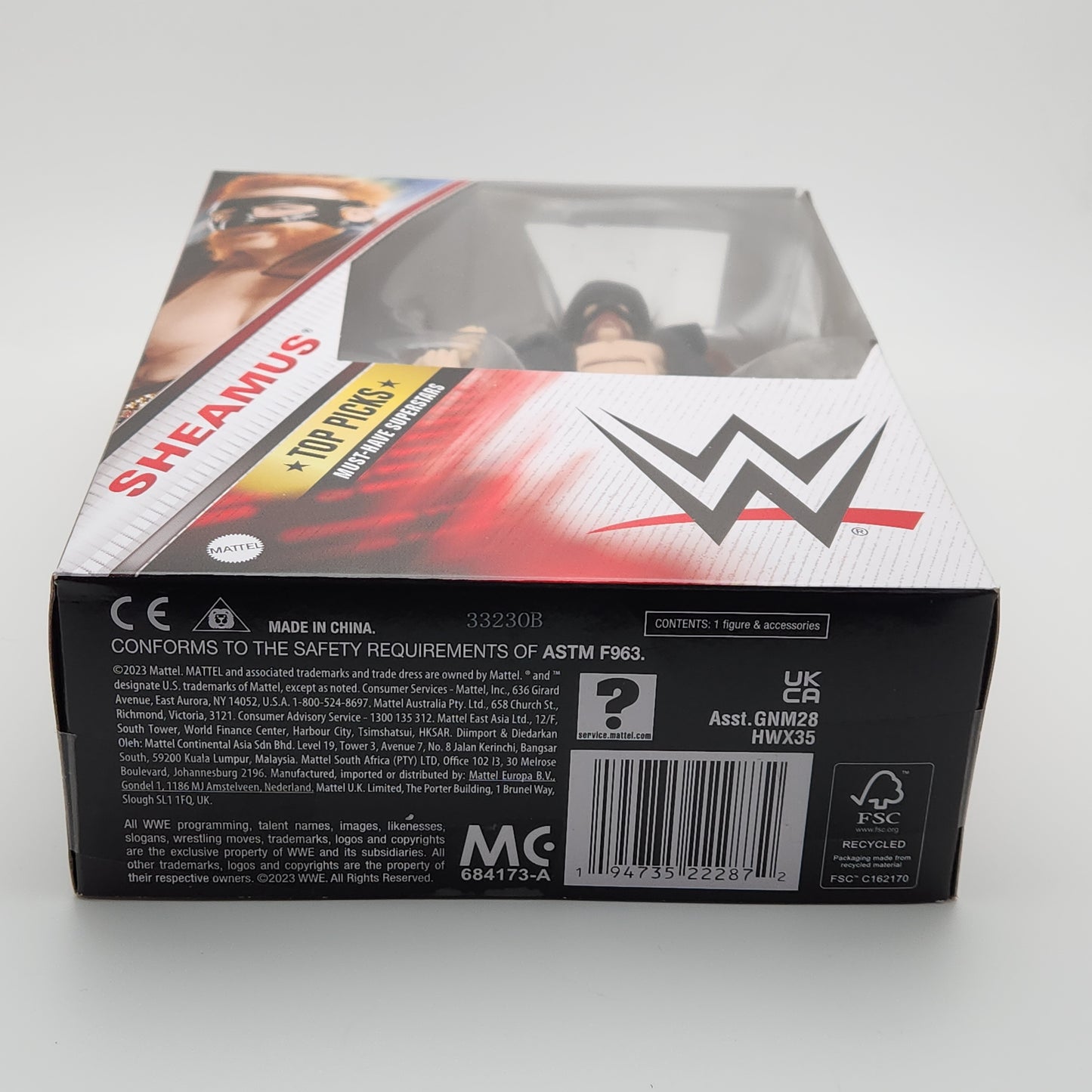 WWE Elite Collection Series- Top Picks- Sheamus