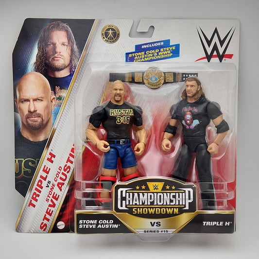 WWE Championship Showdown- Stone Cold Steve Austin vs. Triple H