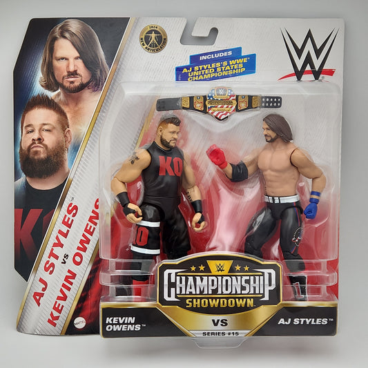 WWE Championship Showdown- Kevin Owens vs. AJ Styles