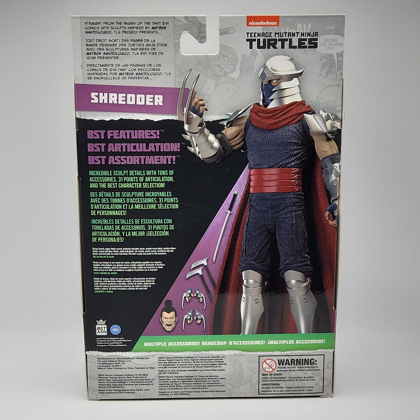 Teenage Mutant Ninja Turtles- Shredder (BST AXN)