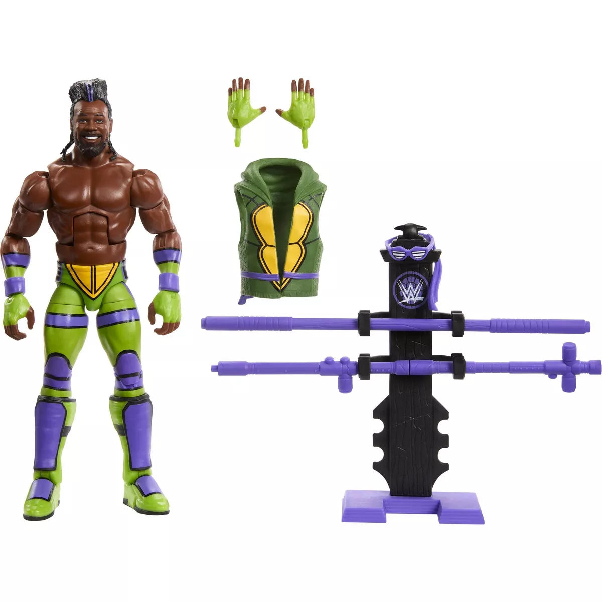 WWE Elite Collection Series- WWE X Teenage Mutant Ninja Turtles- Xavier Woods