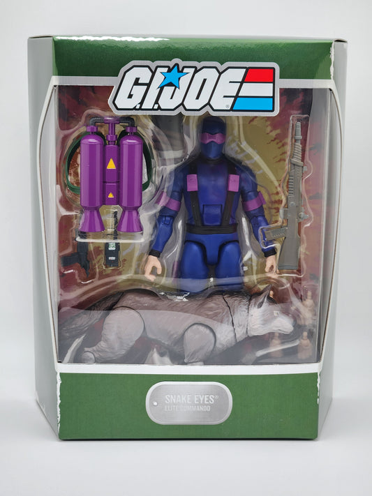 Super7 Ultimates- G.I. Joe: Snake Eyes & Timber