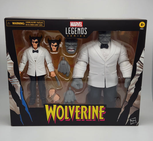 Marvel Legends Series Collection- Wolverine (Patch) & Joe Fixit (2-pack)