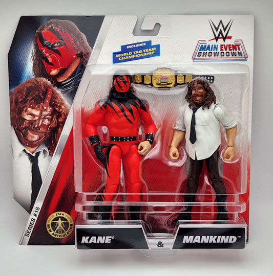 WWE Main Event Showdown- Kane & Mankind (2pk)