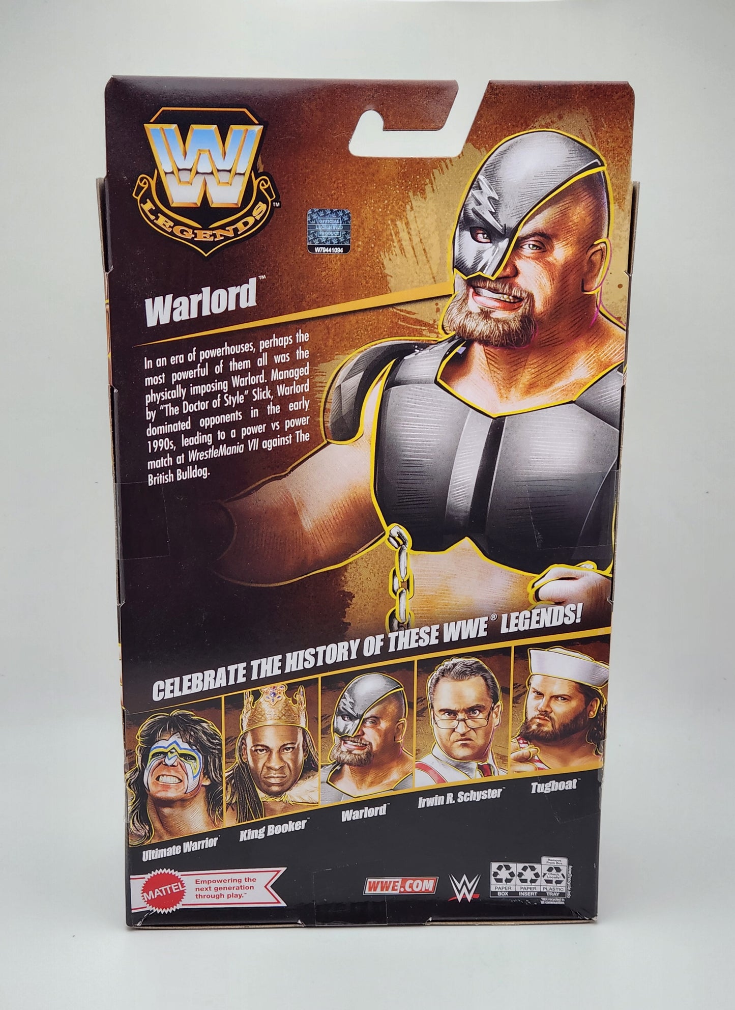 WWE Elite Collection Series- WWF Legends- Warlord (Greatest Hits)