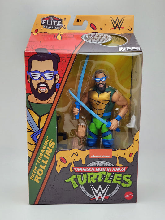 WWE Elite Collection Series- WWE X Teenage Mutant Ninja Turtles- Seth Rollins