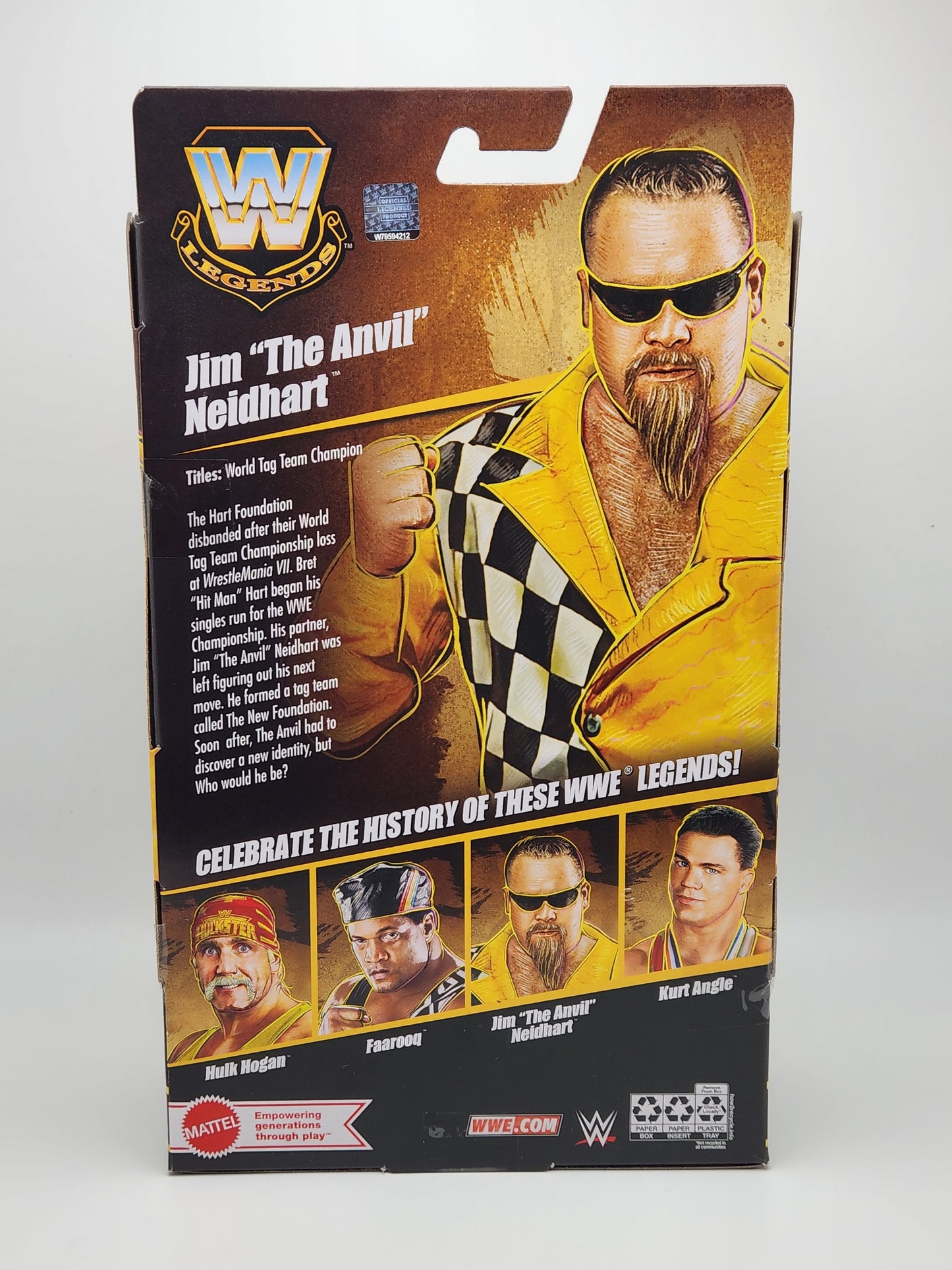 WWE Elite Collection Series- WWF Legends- Jim "the Anvil" Neidhart