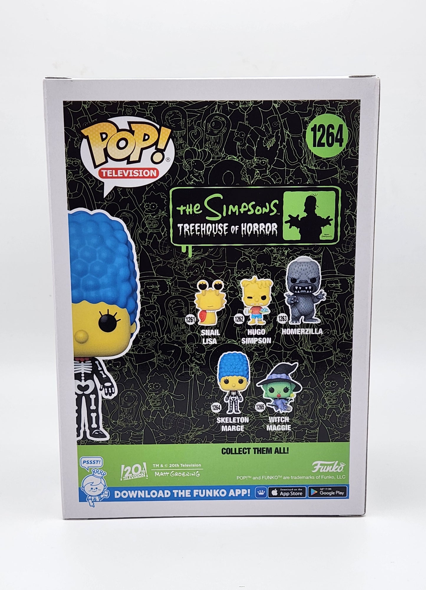 Funko Pop! Television- The Simpsons Treehouse of Horrors- Skeleton Marge