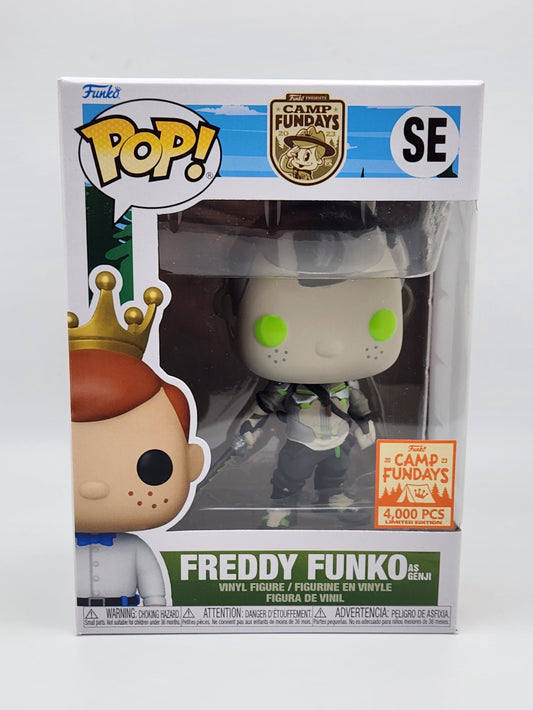 Funko Pop! SE-Camp Fundays 2023- Freddy Funko as Genji (Overwatch)