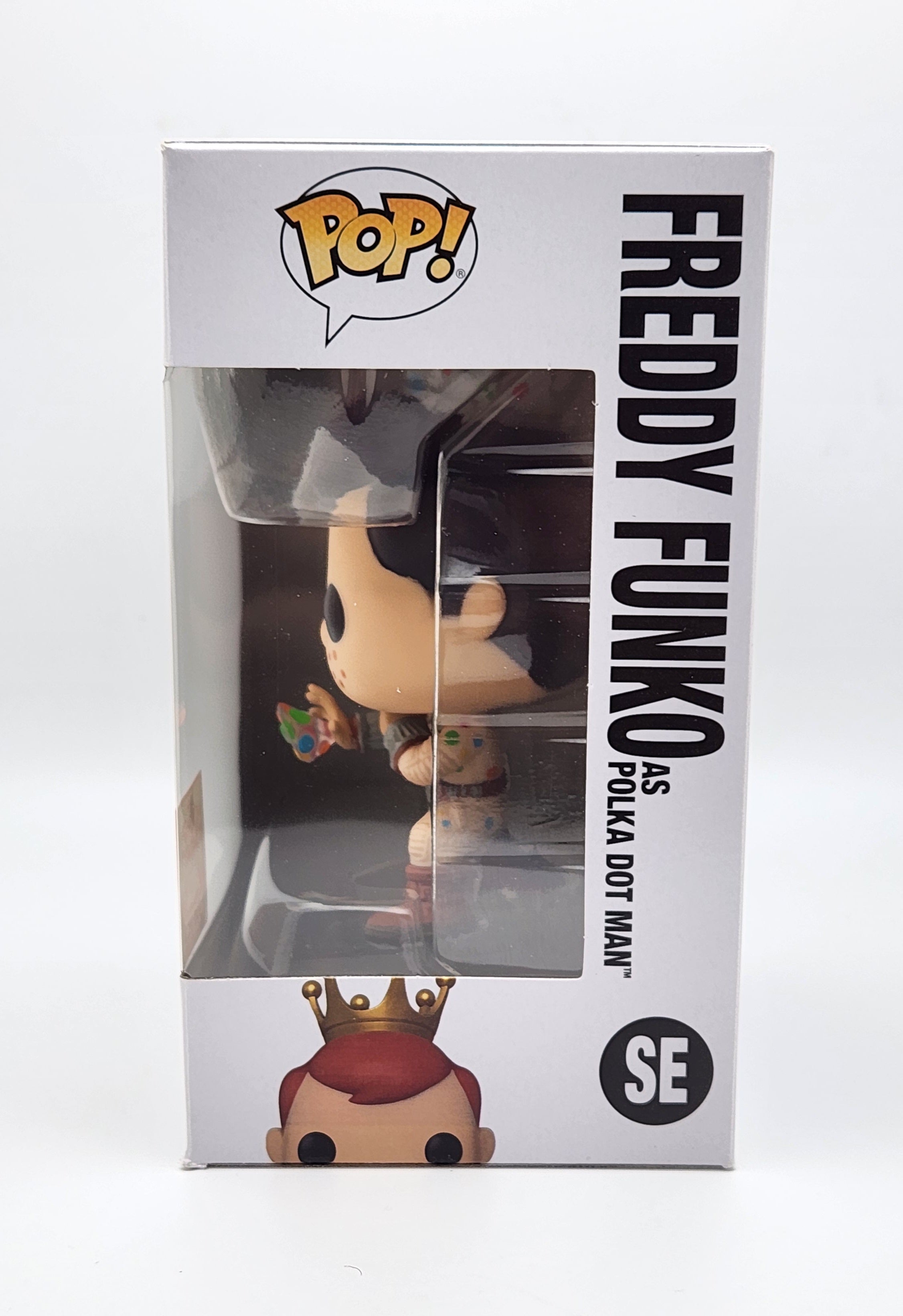 Funko Pop freddy funko polka dot man store