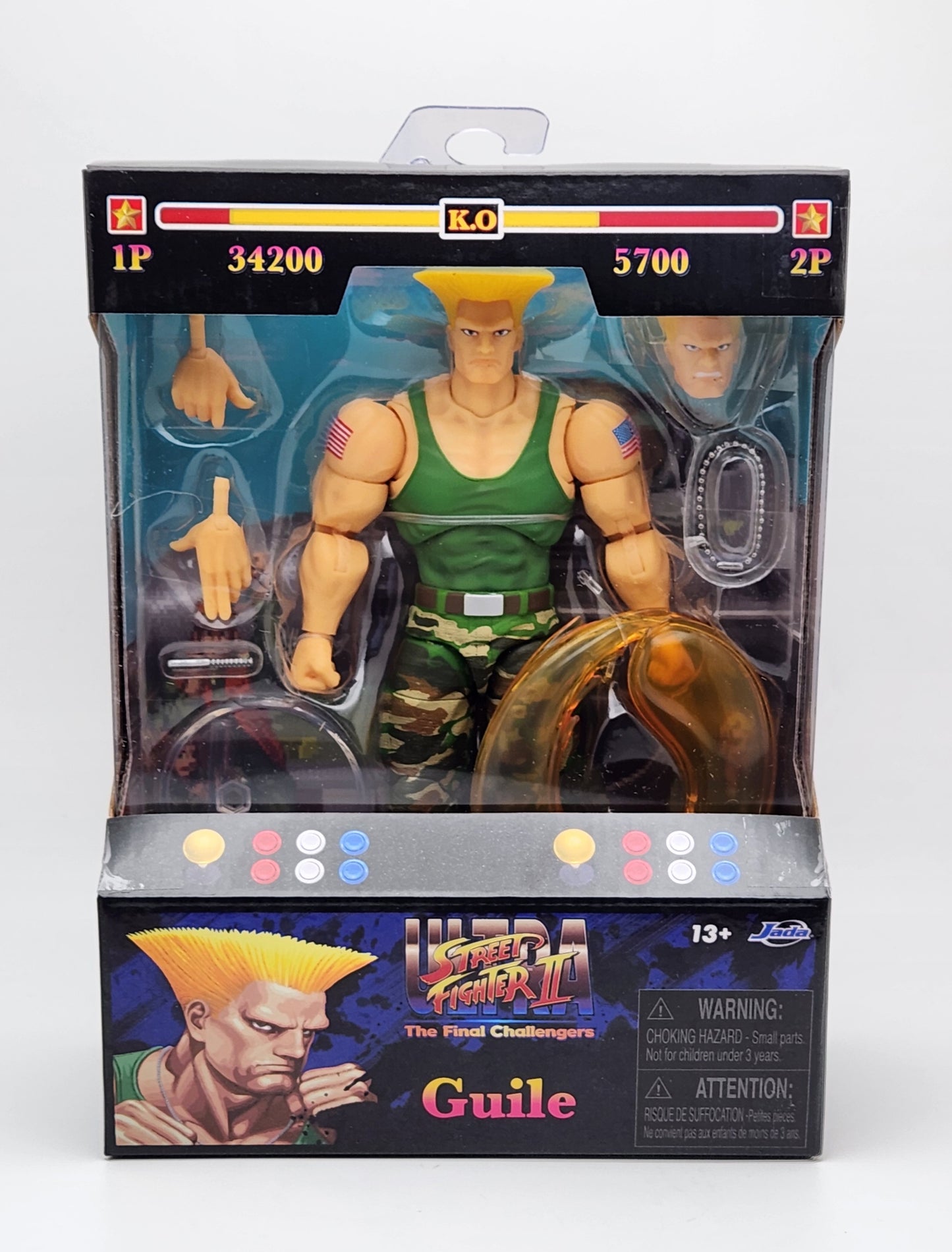 Ultra Street Fighter II- The Final Challengers: Guile (Jada Toys)