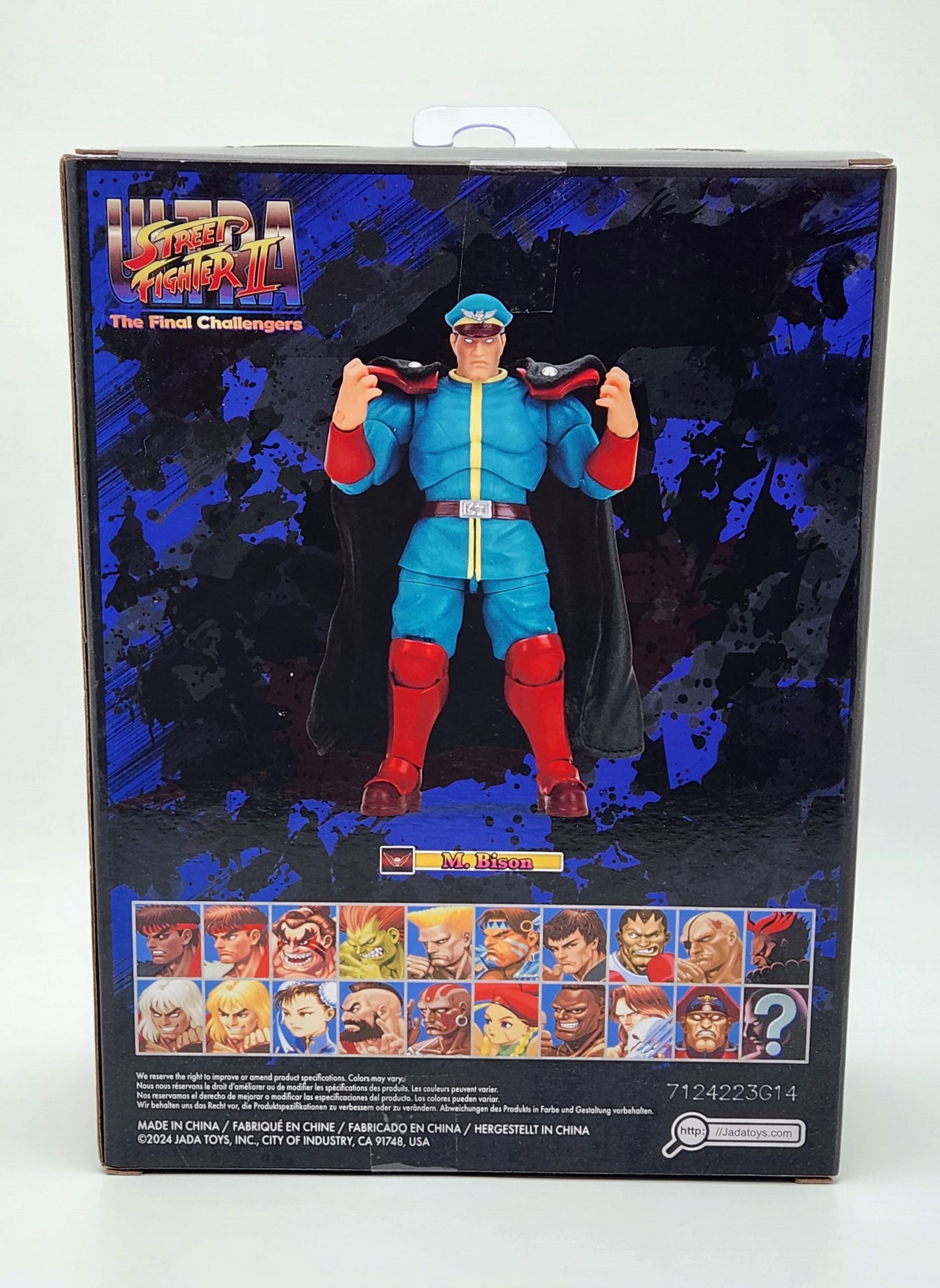 Ultra Street Fighter II- The Final Challengers: M. Bison (Player 2 Version) Jada Toys