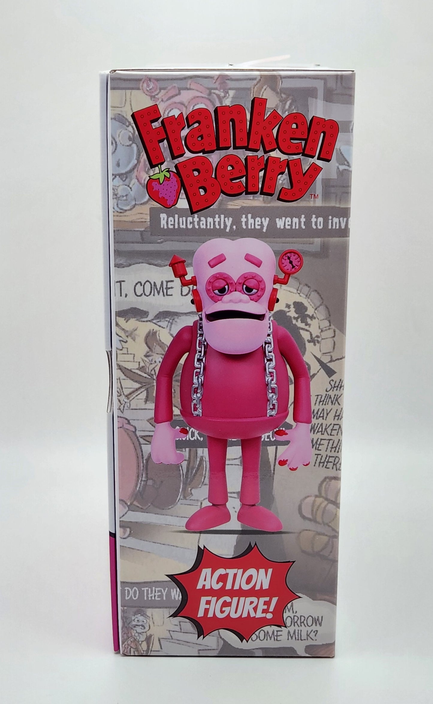 General Mills Monster Cereal- Franken Berry Action Figure (Jada Toys)