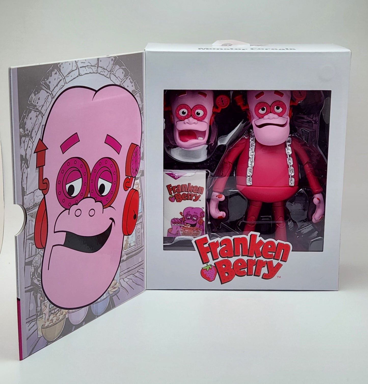 General Mills Monster Cereal- Franken Berry Action Figure (Jada Toys)