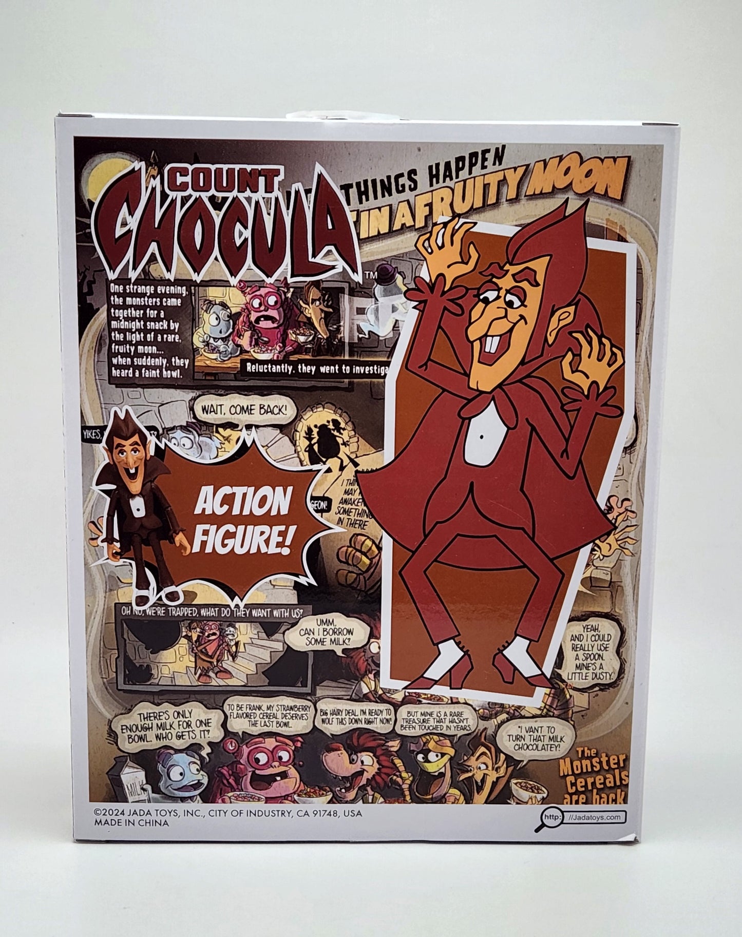 General Mills Monster Cereal- Count Chocula Action Figure (Jada Toys)