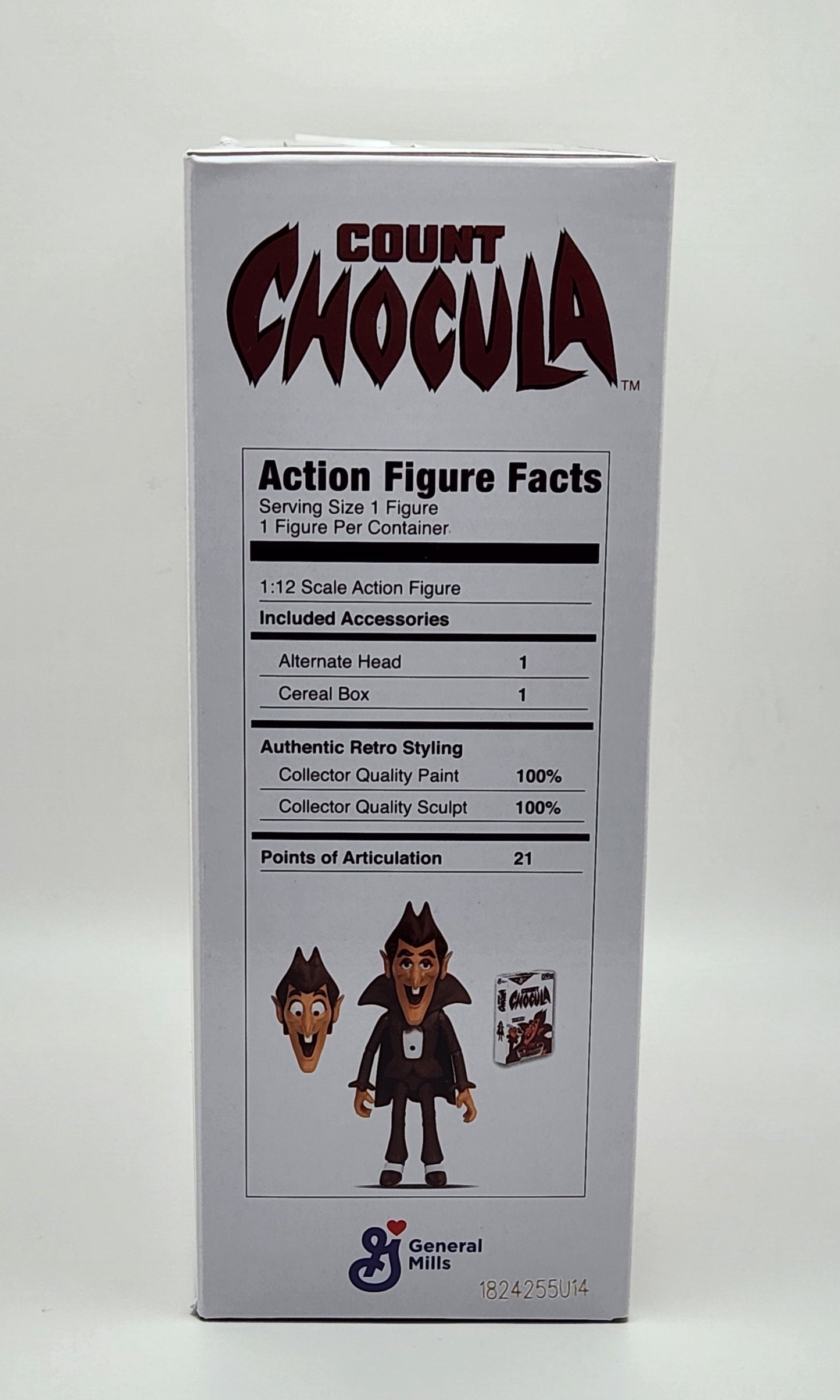 General Mills Monster Cereal- Count Chocula Action Figure (Jada Toys)