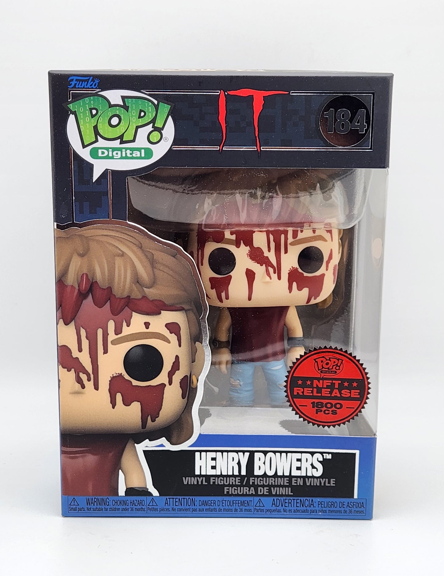 Funko Pop! Digital- Movies (It): Henry Bowers