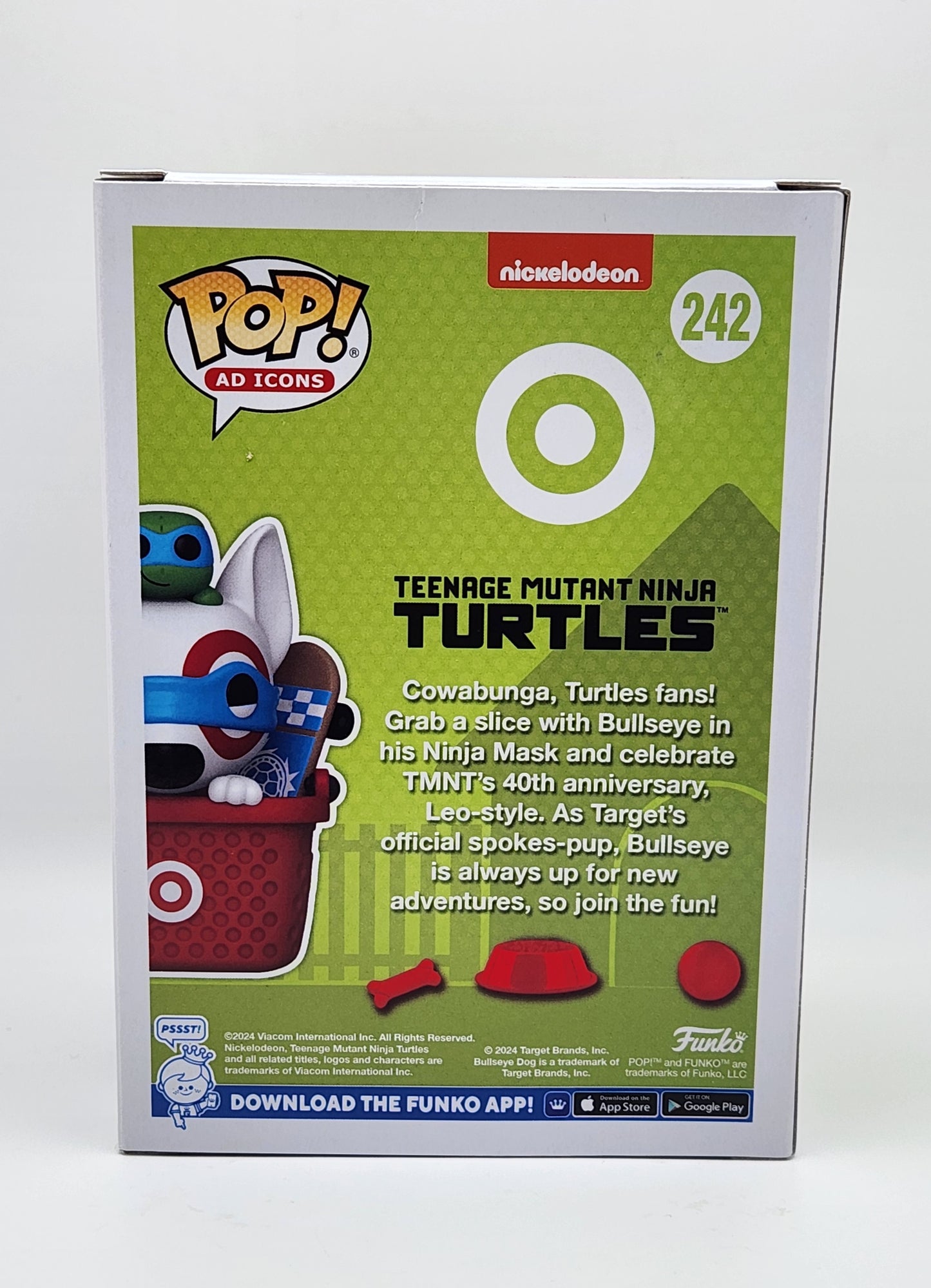 Funko Pop! Ad Icons- Teenage Mutant Ninja Turtles: Bullseye in Ninja Mask with Leo