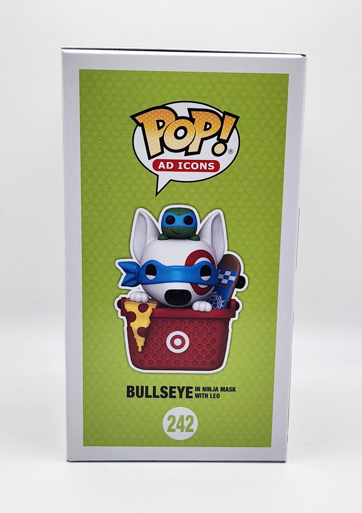 Funko Pop! Ad Icons- Teenage Mutant Ninja Turtles: Bullseye in Ninja Mask with Leo