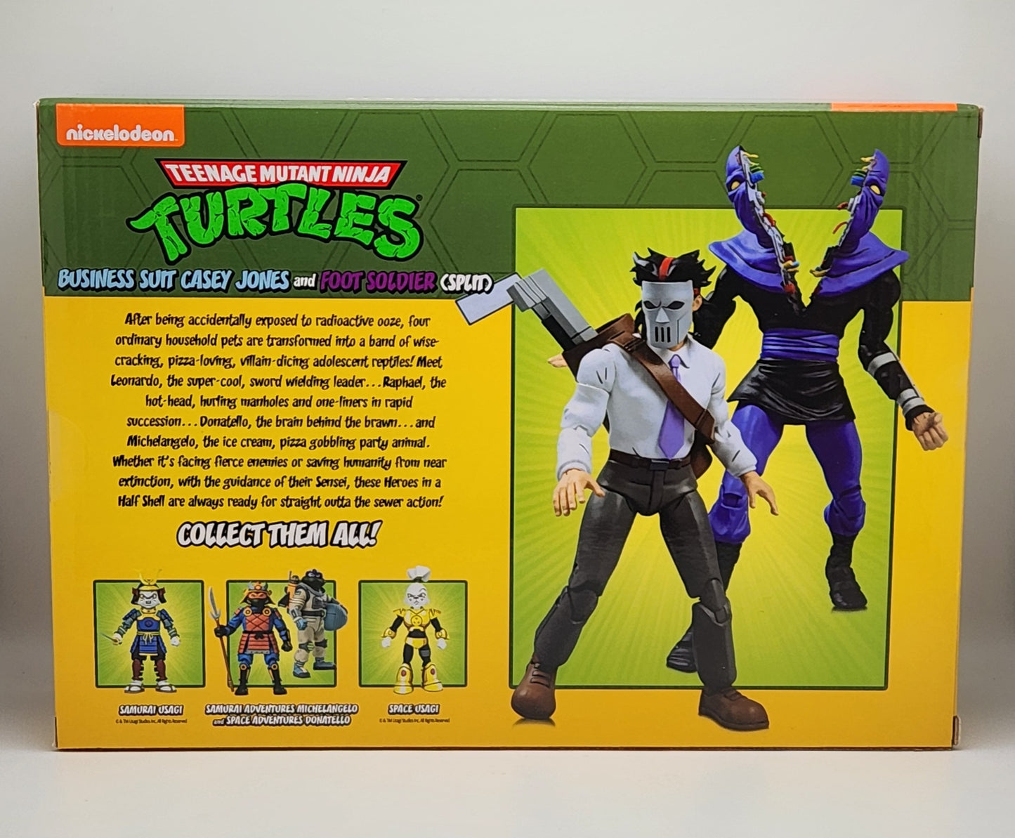 Teenage Mutant Ninja Turtles- Business Suit Casey Jones & Split Foot Soldier 2pk (Cartoon) NECA