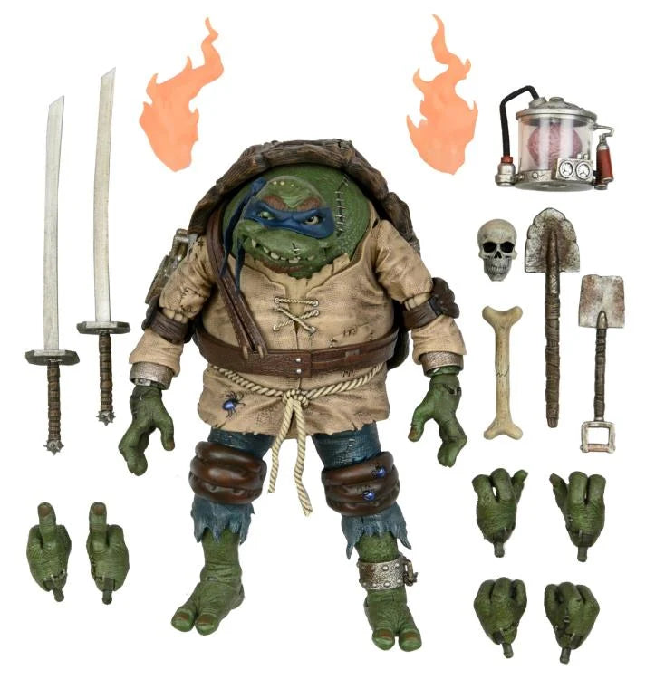 Teenage Mutant Ninja Turtles x Universal Monsters- Ultimate Leonardo as The Hunchback (NECA)