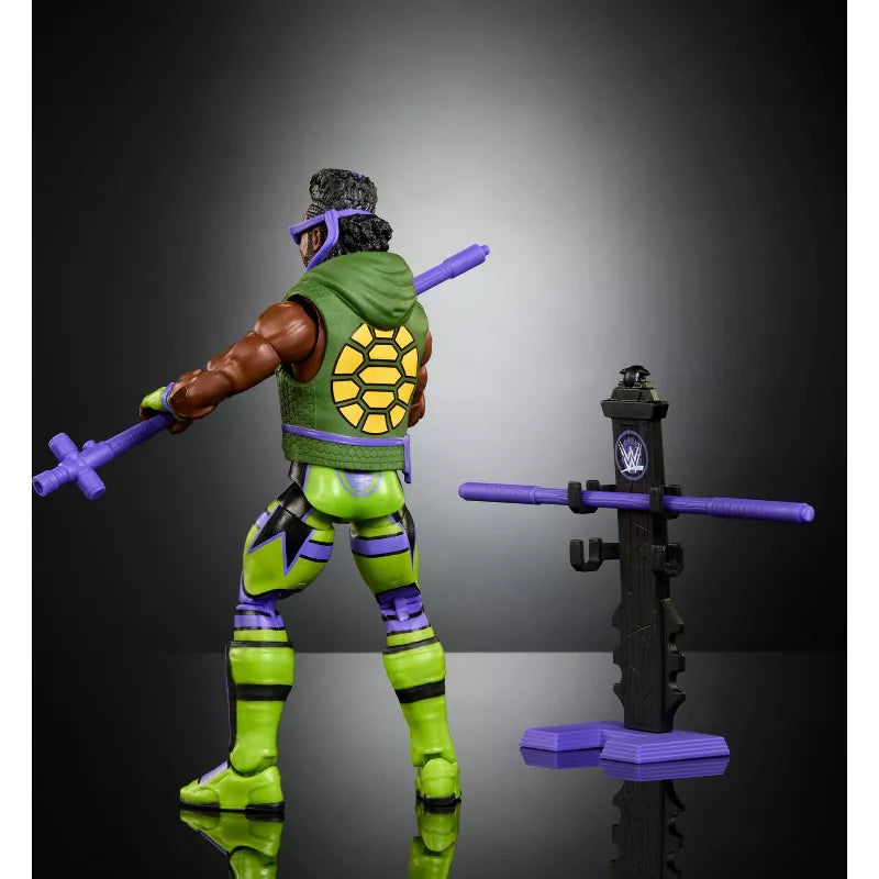 WWE Elite Collection Series- WWE X Teenage Mutant Ninja Turtles- Xavier Woods